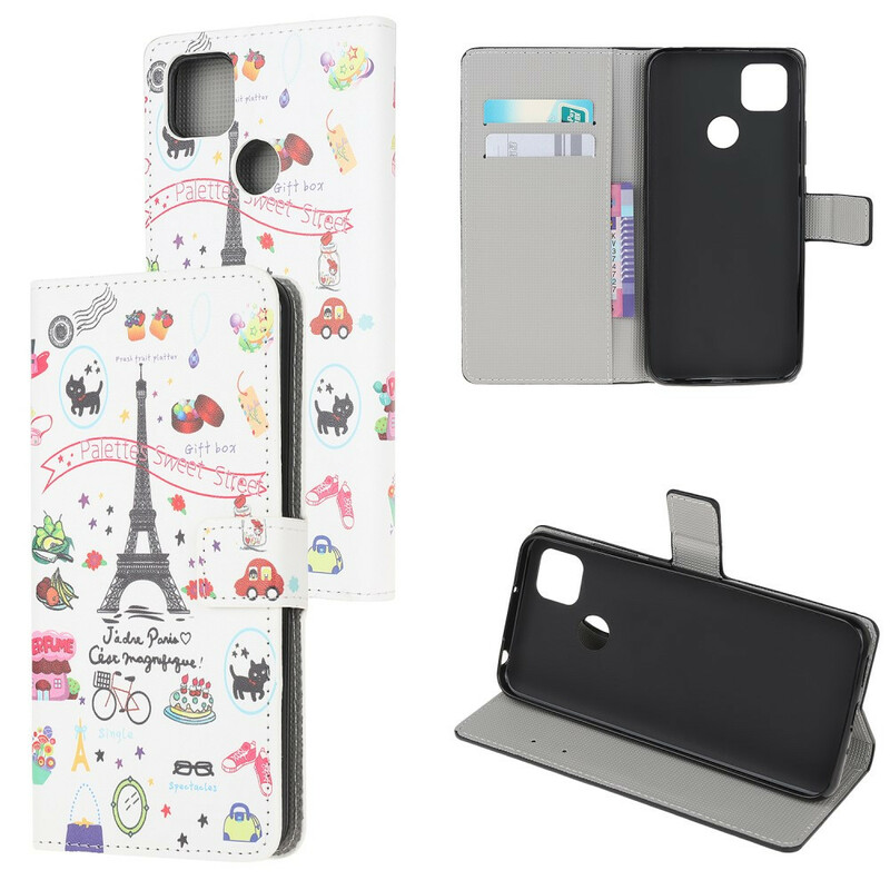 Xiaomi Redmi 9C Case I love Paris