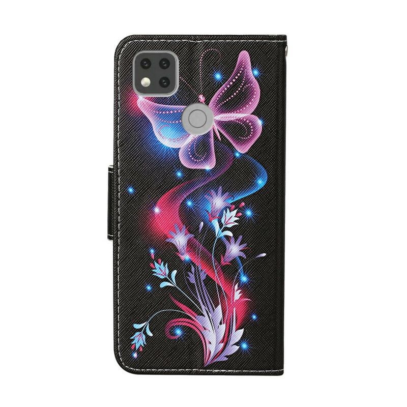 Xiaomi Redmi 9C behekste vlinders Case