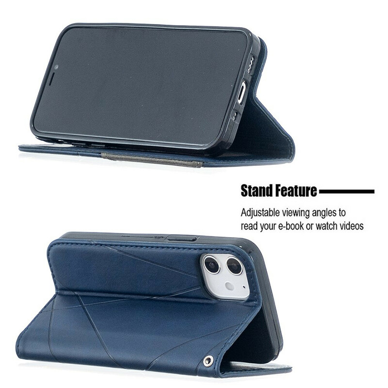 Flip Cover iPhone 12 stijl artiest