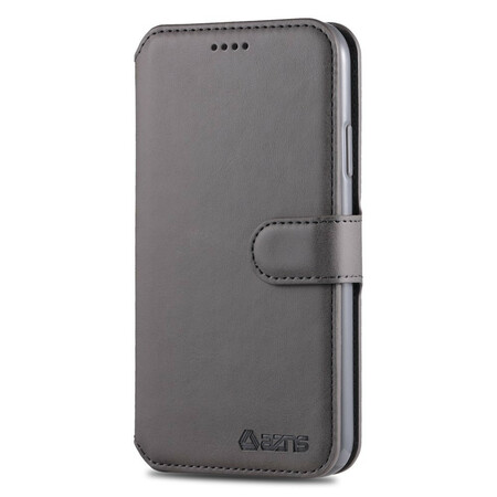 Hoes voor iPhone 12 AZNS Leder effect