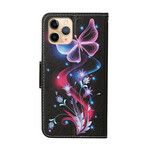 iPhone 12 Pro Max Case Vlinders en Koord