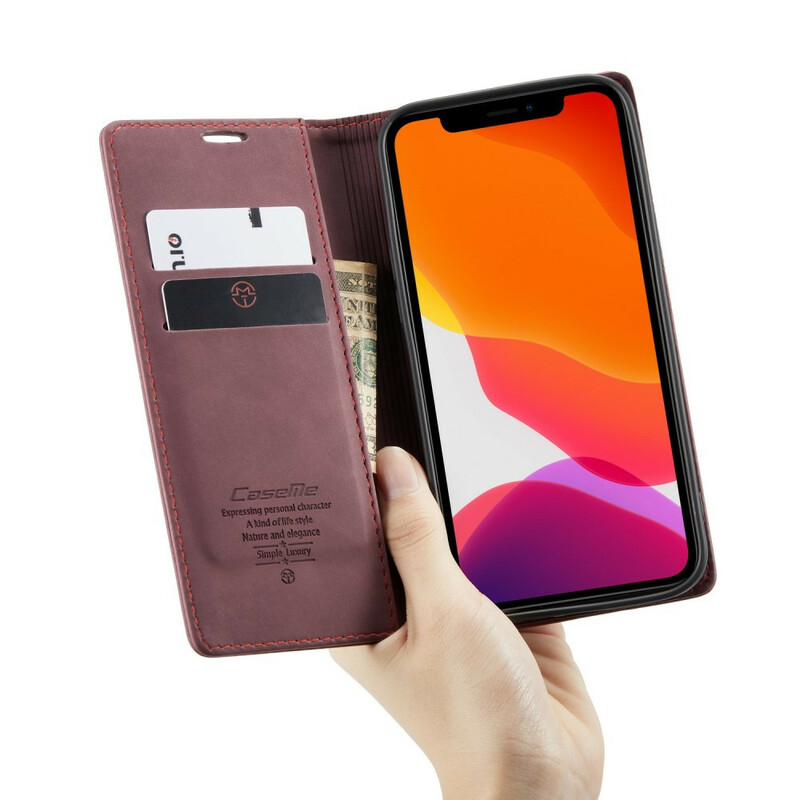 Flip cover iPhone 12 Pro Max CASEME Kunstleer