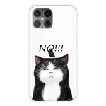iPhone 12 Pro Max Case De kat die nee zegt
