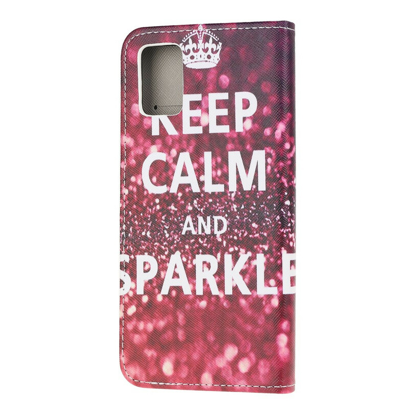 Samsung Galaxy A31 Case Keep Calm and Sparkle