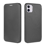 Flip Cover iPhone 12 Max / 12 Pro Koolstofvezel
