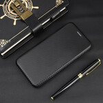 Flip Cover iPhone 12 Max / 12 Pro Koolstofvezel