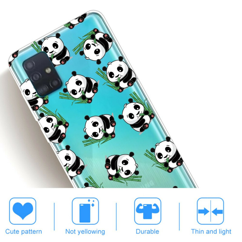 Samsung Galaxy A31 Kleine Panda's Hoesje