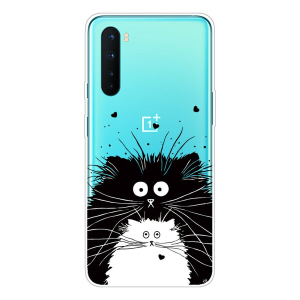 OnePlus North Case Kijk naar de katten