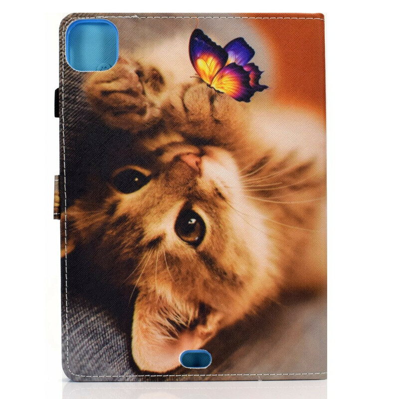 iPad Air 10.9" (2020) Hoes Mijn Katje en Vlinder