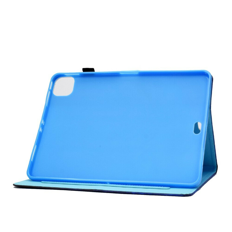 iPad Air 10.9" (2020) Hoes Uil Blauw