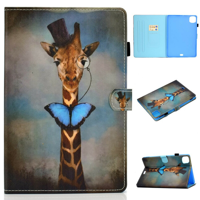 iPad Air 10.9" (2020) Chic Giraffe Hoesje