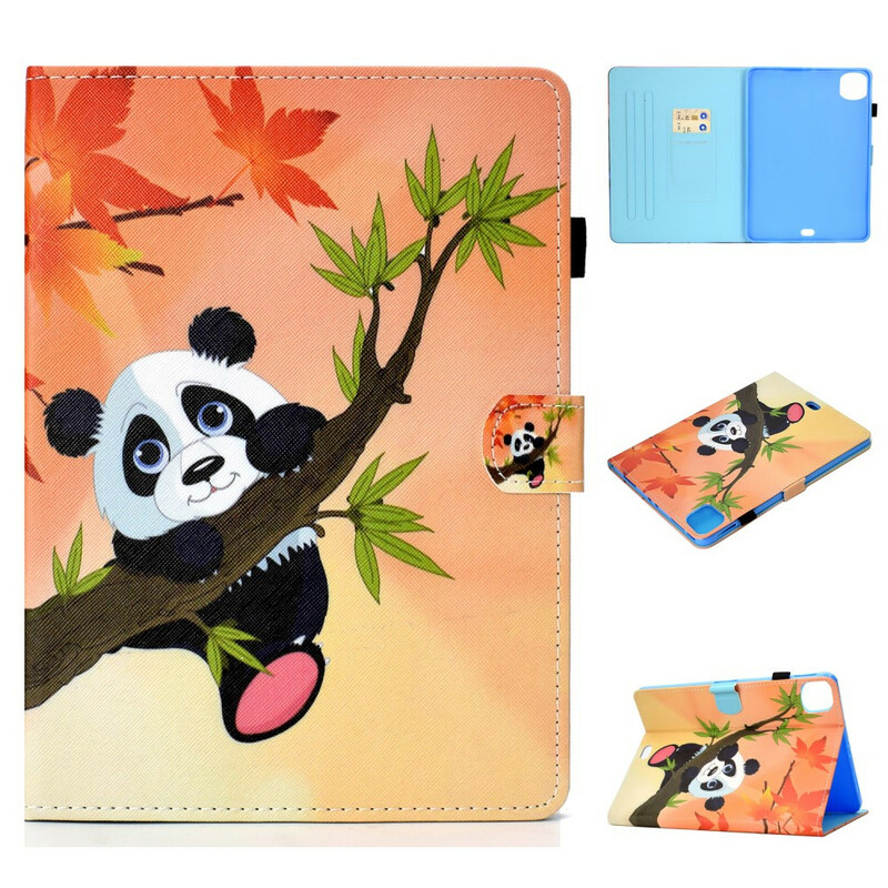 iPad Air 10.9" (2020) Schattige Panda Hoesje