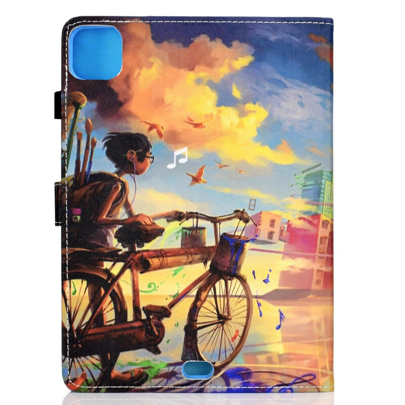 iPad Air 10.9" (2020) Etui Bike Art