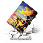 iPad Air 10.9" (2020) Etui Bike Art
