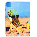 iPad Air 10.9" (2020) Ananas Strand Hoesje