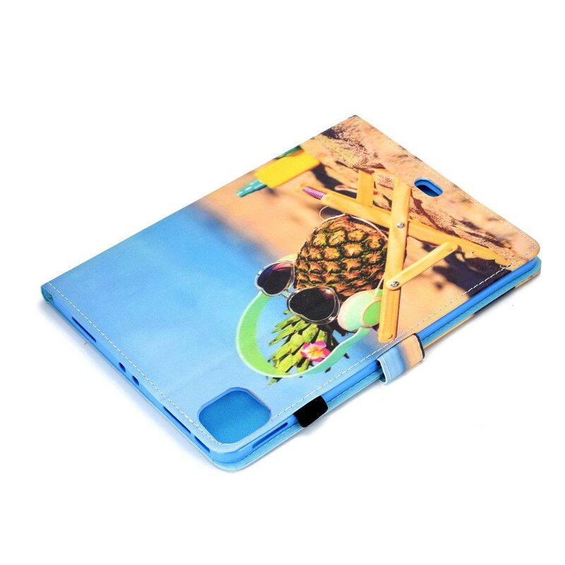 iPad Air 10.9" (2020) Ananas Strand Hoesje