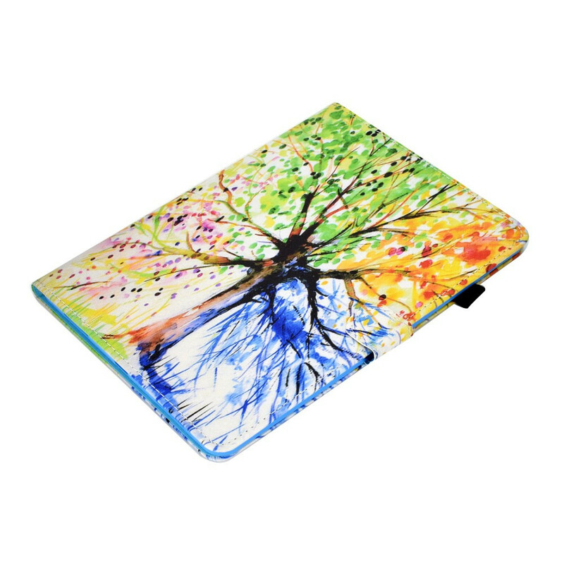 iPad Air 10.9" (2020) Waterverf Boom Etui