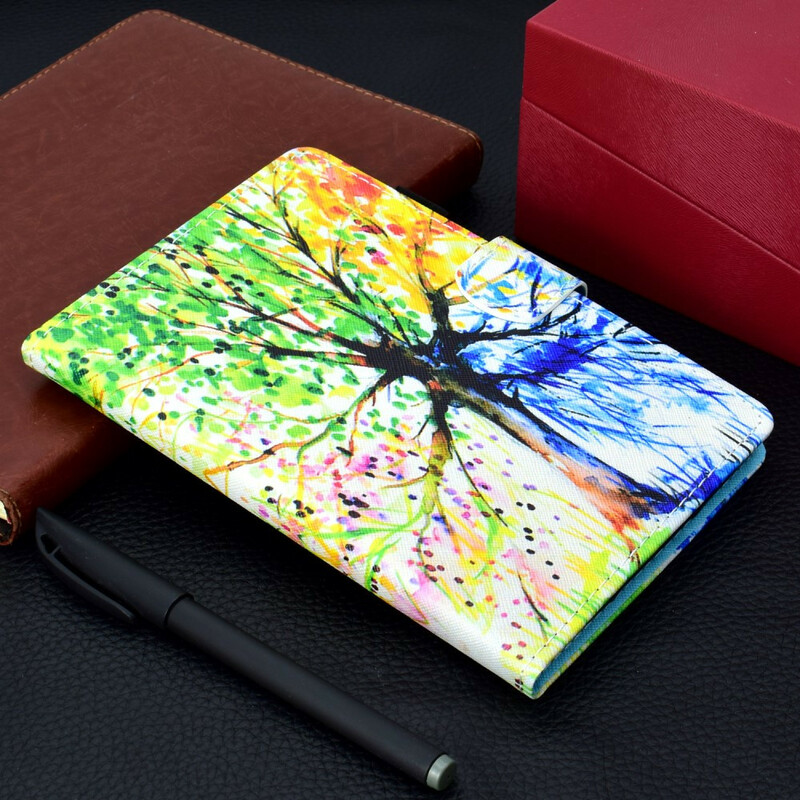 iPad Air 10.9" (2020) Waterverf Boom Etui