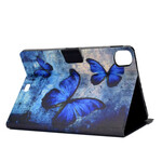 iPad Air Blauw Vlinders Hoesje
