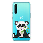 OnePlus North Transparant Panda Hoesje Zielig