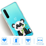 OnePlus North Transparant Panda Hoesje Zielig
