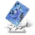 iPad Air 10.9" (2020) Muzikaal Wervel Hoesje