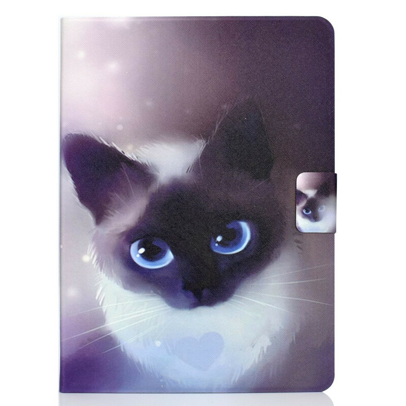 iPad Air 10.9" (2020) Blauwe Ogen Cat Case