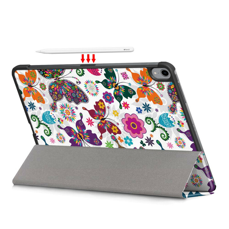 Smart Case iPad Air 10.9" (2020) Retro Vlinders