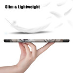 Smart Case iPad Air 10.9" (2020) Retro Eiffeltoren met stylus houder