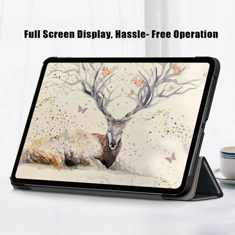 Smart Case iPad Air 10.9" (2020) Kunstleer Lychee