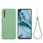 OnePlus North Liquid Silicone Case met riem