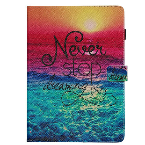 iPad 10.2" (2020) Case (2019) Never Stop Dreaming