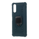 Sony Xperia 10 II Ring en Koolstofvezel Behuizing