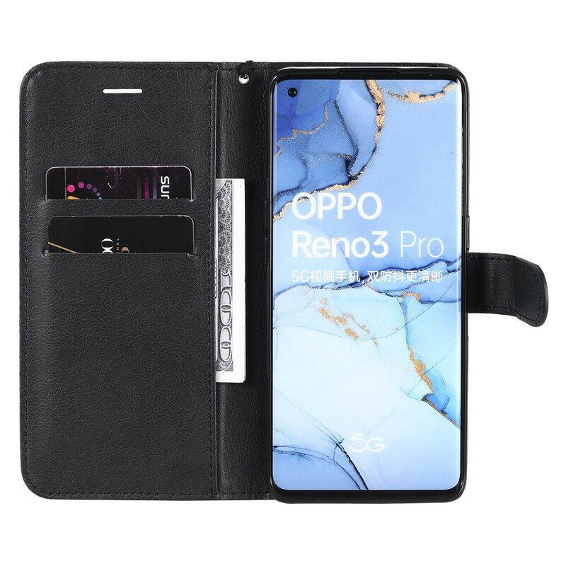 Oppo Find X2 Neo Stevige Kleuren Serie Koord Hoesje