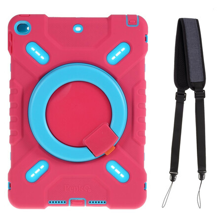 iPad Case 10.2" (2020) (2019) PEPKOO Ring en Koord