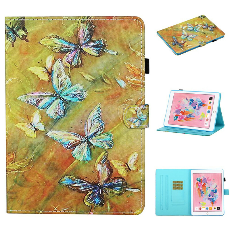 iPad Cover 10.2" (2020) (2019) / Air 10.5" (2019) / Pro 10.5" Butterfly Painted