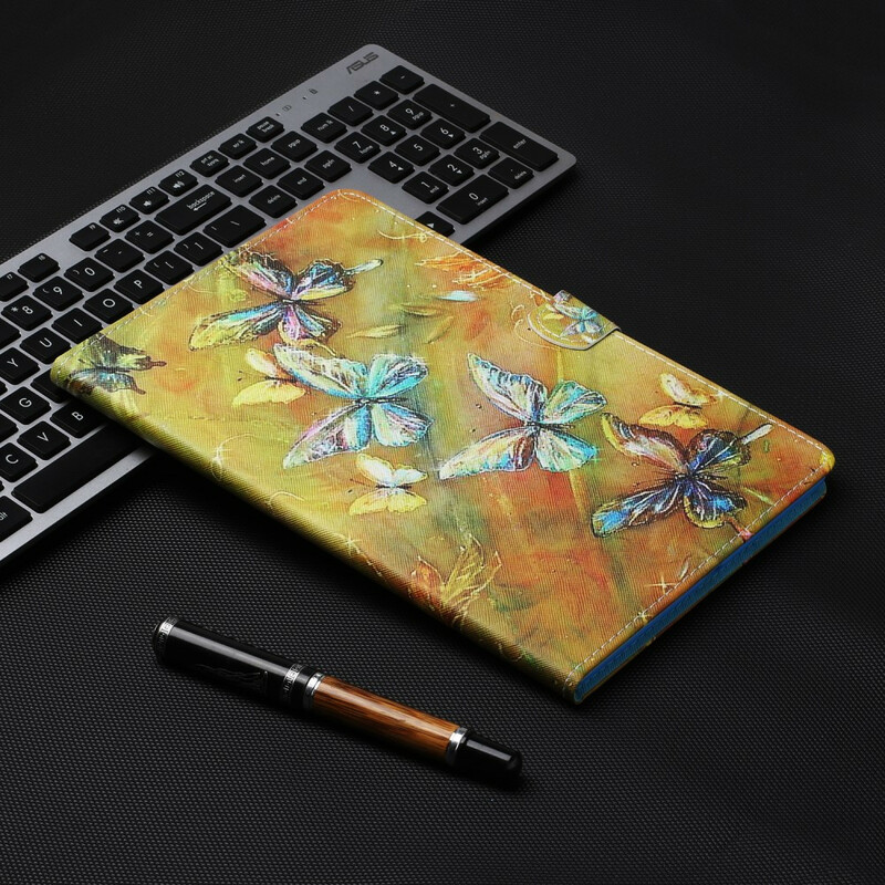 iPad Cover 10.2" (2020) (2019) / Air 10.5" (2019) / Pro 10.5" Butterfly Painted