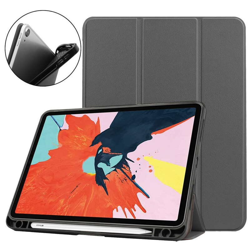 Smart Case iPad Air 10.9" (2020) Lederen Stijl Lychee Stylus Case