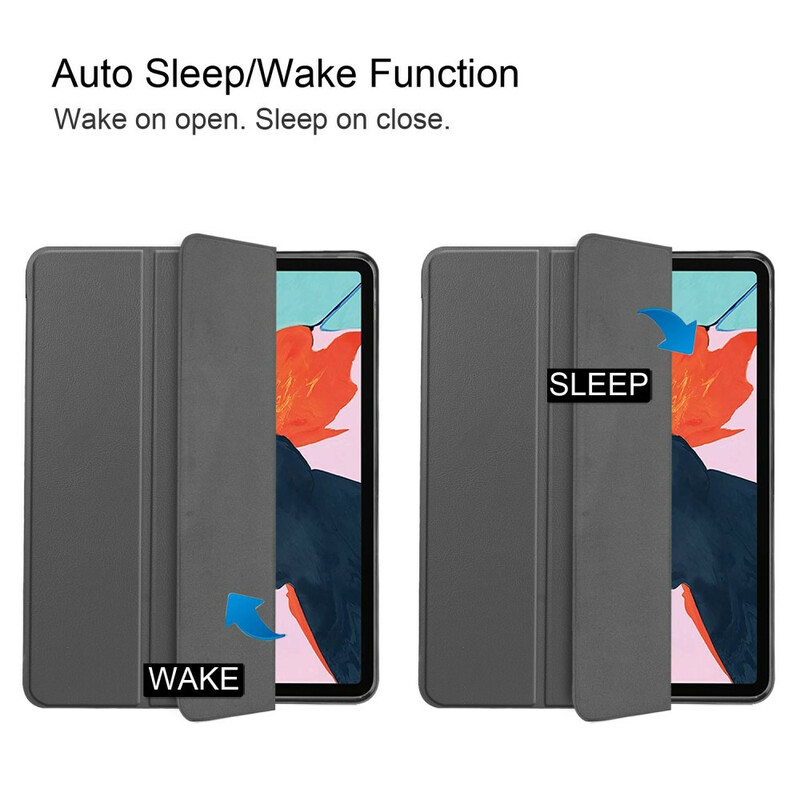 Smart Case iPad Air 10.9" (2020) Lederen Stijl Lychee Stylus Case