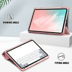 Smart Case iPad Air 10.9" (2020) Kunstlederen Lychee Stylus Case