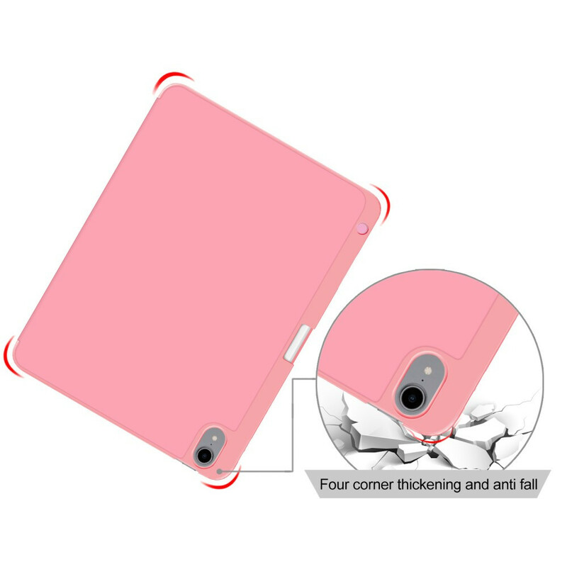 Smart Case iPad Air 10.9" (2020) Kunstlederen Lychee Stylus Case