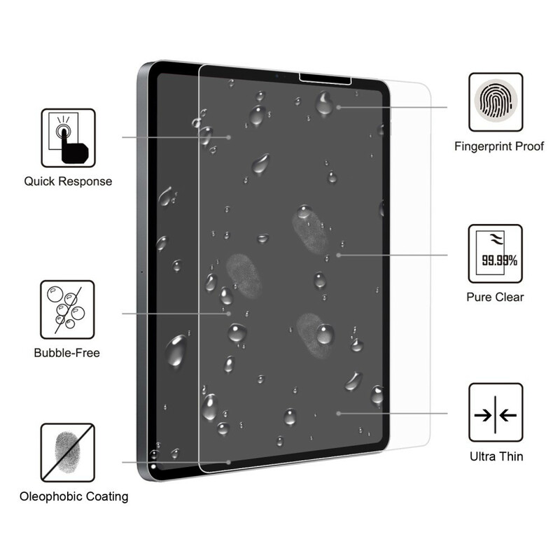 iPad Air 10.9" (2020) getemperd glas screenprotector