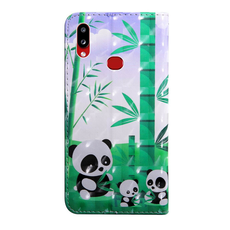 Samsung Galaxy A10s Licht Spot Panda's Hoesje Samsung Galaxy A10s Licht Spot Panda's Hoesje