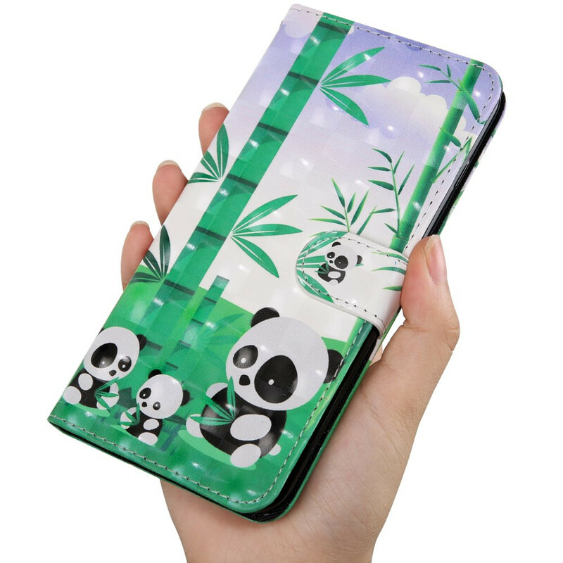 Samsung Galaxy A10s Licht Spot Panda's Hoesje Samsung Galaxy A10s Licht Spot Panda's Hoesje