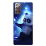 Samsung Galaxy Note 20 Cover Panda in de ruimte