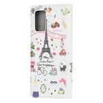 Samsung Galaxy S20 FE Case Ik hou van Parijs