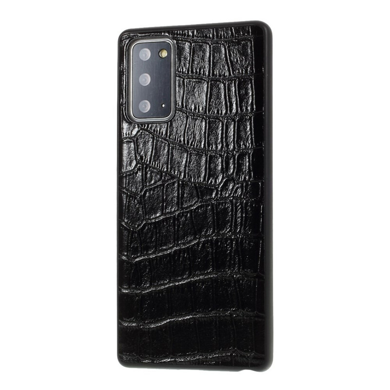 Samsung Galaxy Note 20 Echt lederen hoesje krokodil textuur
