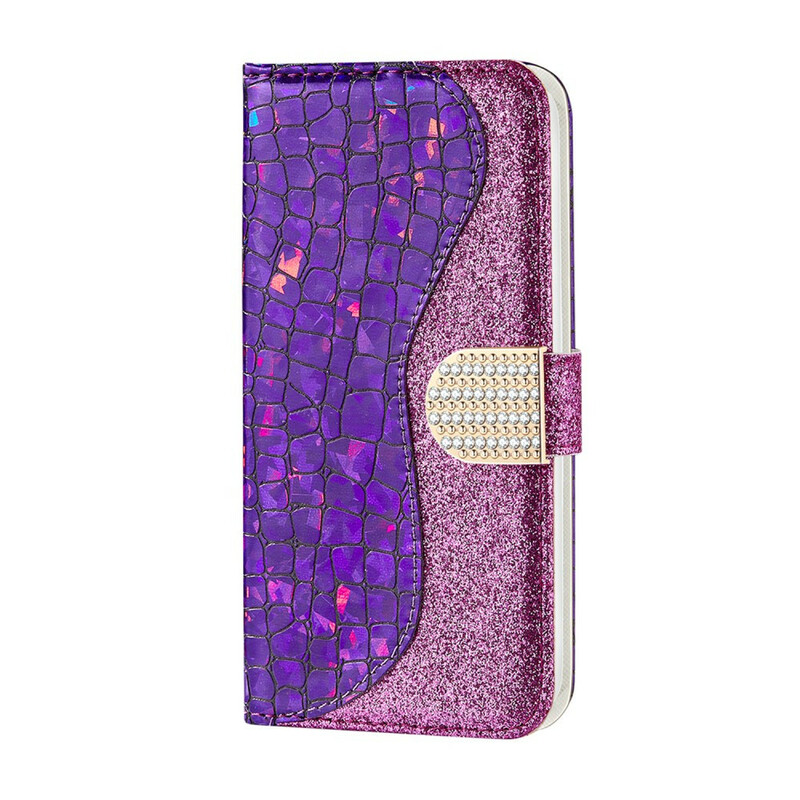 Samsung Galaxy Note 20 Croco Diamant Hoesje