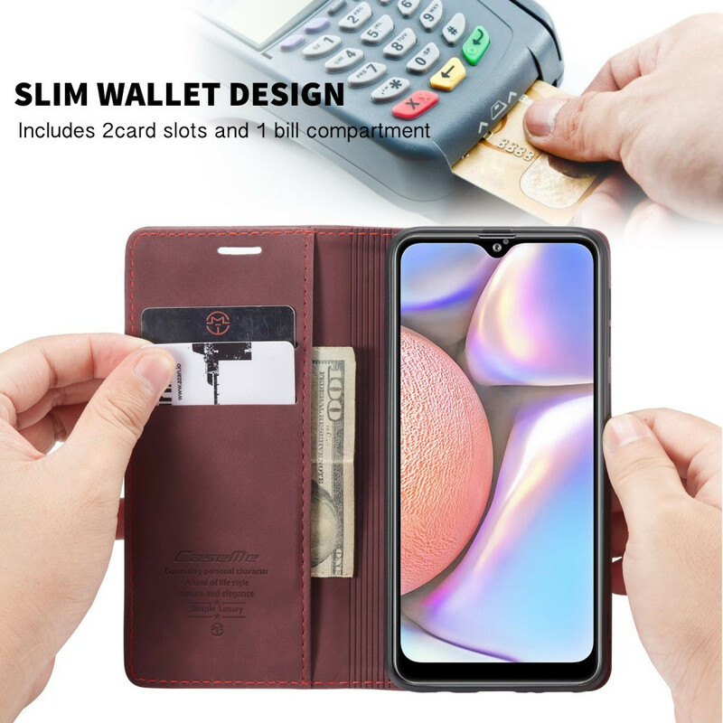Flip cover Samsung Galaxy A10s CASEME Kunstleer Flip cover Samsung Galaxy A10s CASEME Kunstleer
