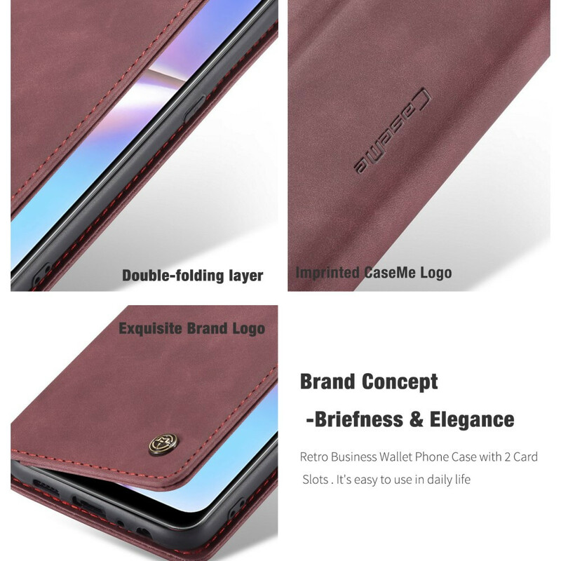 Flip cover Samsung Galaxy A10s CASEME Kunstleer Flip cover Samsung Galaxy A10s CASEME Kunstleer